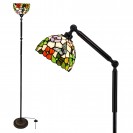 Adjustable Antique Reading Light （Butterfly Flowers）