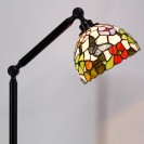 Adjustable Antique Reading Light （Butterfly Flowers）