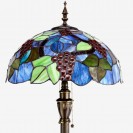 Amber Grape Antique Standing Reading Light