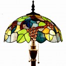 Amber Grape Antique Standing Reading Light