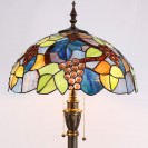 Amber Grape Antique Standing Reading Light