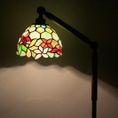 Angle Adjustable Antique Reading Light (Red Green Flowers)