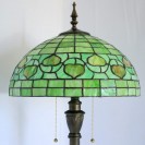 Green Apple Heart Style Stained Glass Lamp