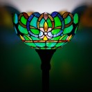 Green Brown Jewelry Baroque Tiffany Floor Lamp