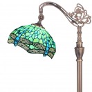 Green Dragonfly Floor Lamp Stained Glass Lamp