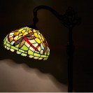 Green Red Dragonfly Floor Lamp Stained Glass Lamp