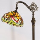 Green Red Dragonfly Floor Lamp Stained Glass Lamp