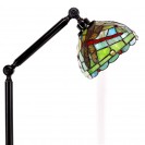 Swivel Arm Angle Adjustable Reading Light (Green Red Dragonfly)