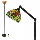 Swivel Arm Angle Adjustable Reading Light (Green Red Dragonfly)