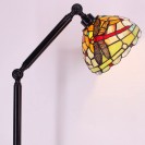 Swivel Arm Angle Adjustable Reading Light (Green Red Dragonfly)